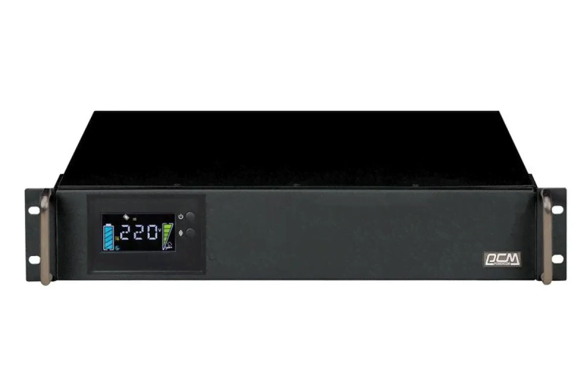 APC Powercom King Pro RM KIN-1200AP LCD Источник бесперебойного питания-1