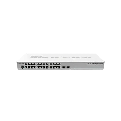 Коммутатор Mikrotik CRS326-24G-2S+RM Новый-0
