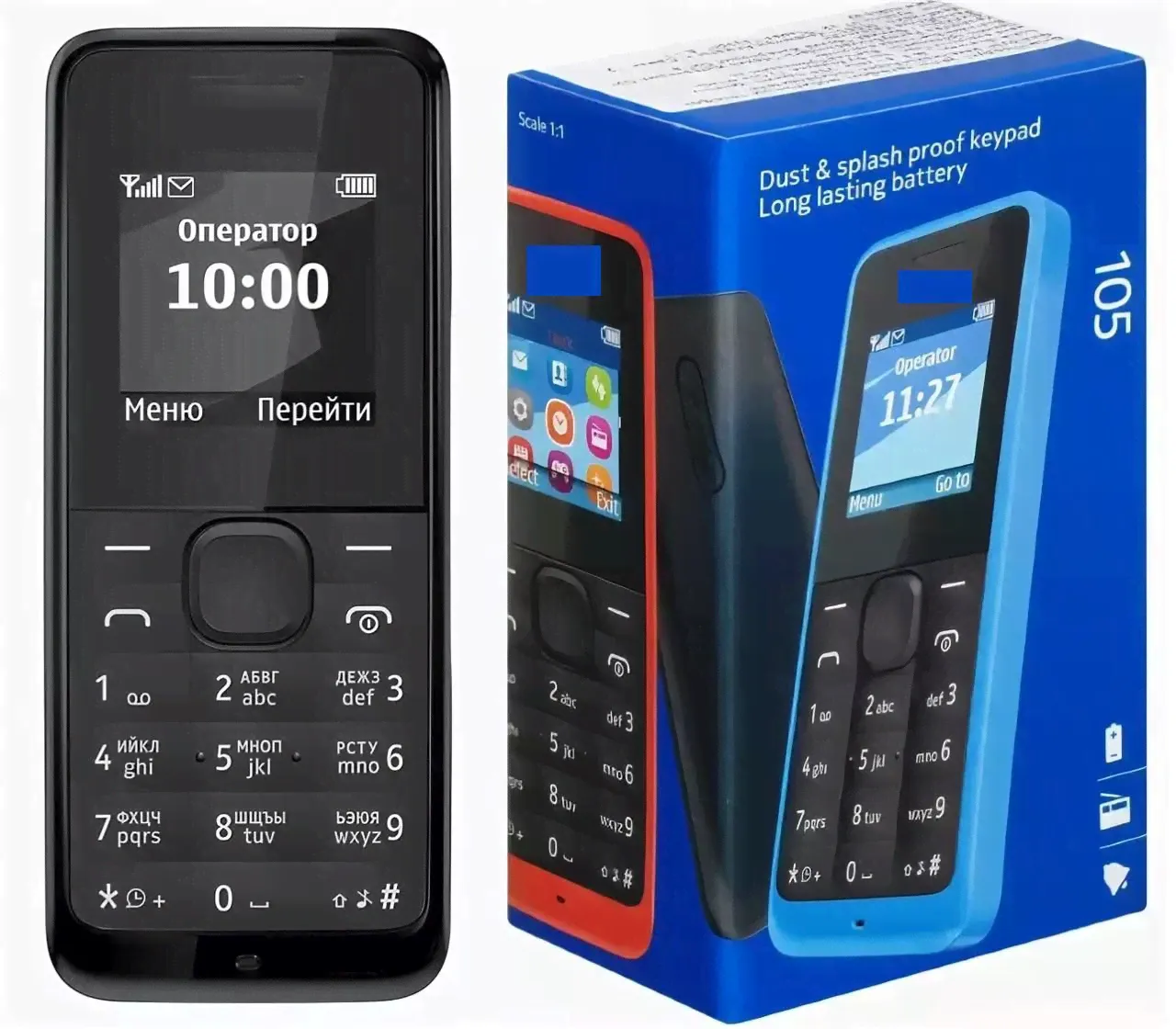 Кнопочный телефон 105 RM-908